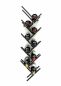 Preview: DanDiBo wine rack metal black wall expandable for 9 bottles Acord bottle rack 96277 bottle rack wine bottle holder bottle holder