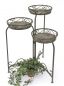 Preview: Flower steps 11136 "Malega" 72cm Flower stand with 3 Baskets Stool Flower stool