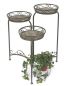 Preview: Flower steps 11136 "Malega" 72cm Flower stand with 3 Baskets Stool Flower stool