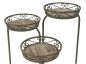 Preview: Flower steps 11136 "Malega" 72cm Flower stand with 3 Baskets Stool Flower stool