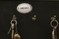 Preview: Note board with key strip 12676 Chalkboard 40 cm Memo board Info board Hook