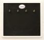 Preview: Note board with key strip 12676 Chalkboard 40 cm Memo board Info board Hook