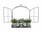 Preview: DanDiBo wall flower holder window black metal wall flower stand flower rack wall shelf shelf