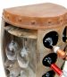 Preview: Wine rack Wine barrel 1547 Side table Cabinet Barrel made of wood 65 cm Wine bar Bar