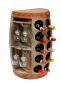 Preview: Wine rack Wine barrel 1547 Side table Cabinet Barrel made of wood 65 cm Wine bar Bar