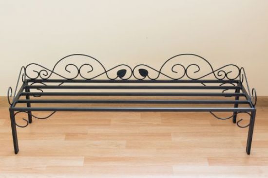 Schuhregal Mi-1 Regal 92cm Schuhschrank 21237 Schuhablage Metall Schmiedeeisen