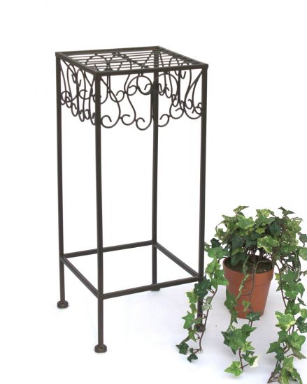 Blumenhocker 140127-S Blumenständer 50 cm Pflanzenständer Hocker Beistelltisch