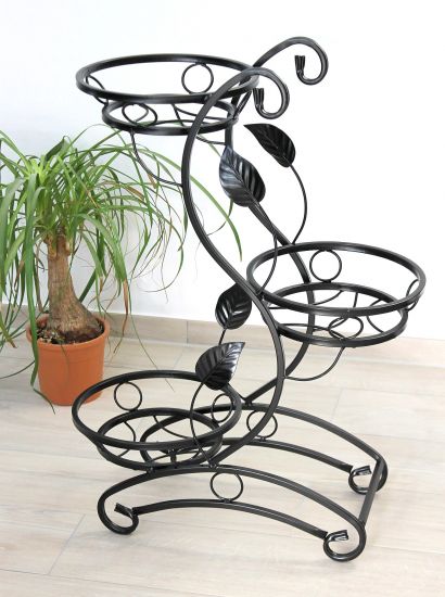 Blumentreppe KW019 Blumenständer Blumensäule 87 cm Pflanzsäule Pflanzenständer