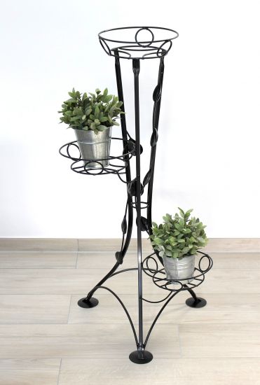 Blumentreppe KW041 Blumenständer Blumensäule 100 cm Pflanzsäule Pflanzenständer