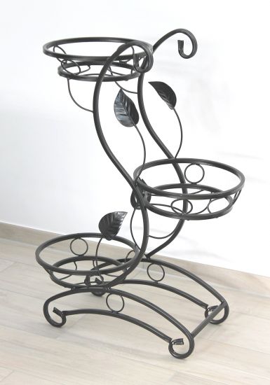 Preview: Blumentreppe KW019 Blumenständer Blumensäule 87 cm Pflanzsäule Pflanzenständer