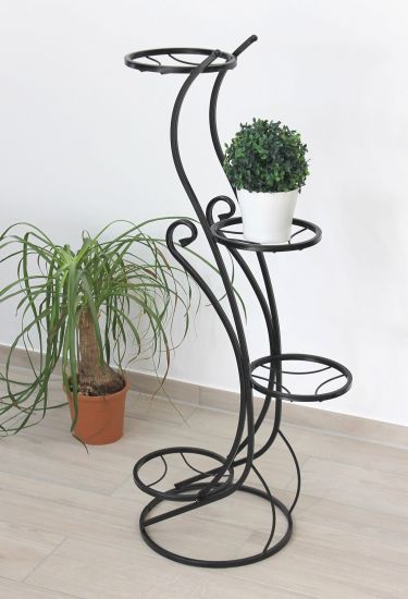 Preview: Blumentreppe KW410 Blumenständer Blumensäule 96 cm Pflanzsäule Pflanzenständer