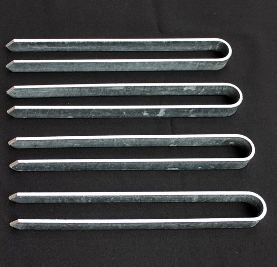 DanDiBo 4 Stück Bodenanker verzinkt XL Erdanker für Rosenbogen 30 cm Heringe Erdspieß Bodenspieß Befestigung Verankerungs-Set