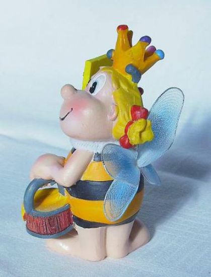 Preview: Biene Wietzendorf Maskottchen Figur aus Kunststoff NEU