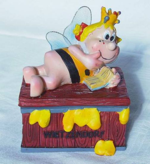 Preview: Biene Wietzendorf Truhe Kästchen Schachtel Rechtw. Nr.4