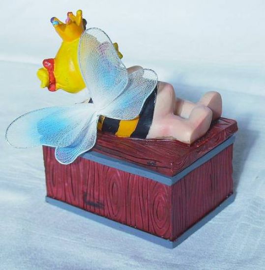 Preview: Biene Wietzendorf Truhe Kästchen Schachtel Rechtw. Nr.4