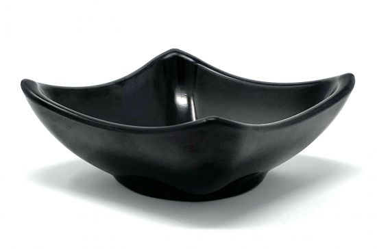 Preview: 4x Dip Bowls Melamine Set Black 755 Snack Bowl Serving Bowl Small Mini Sauce Bowls Soya