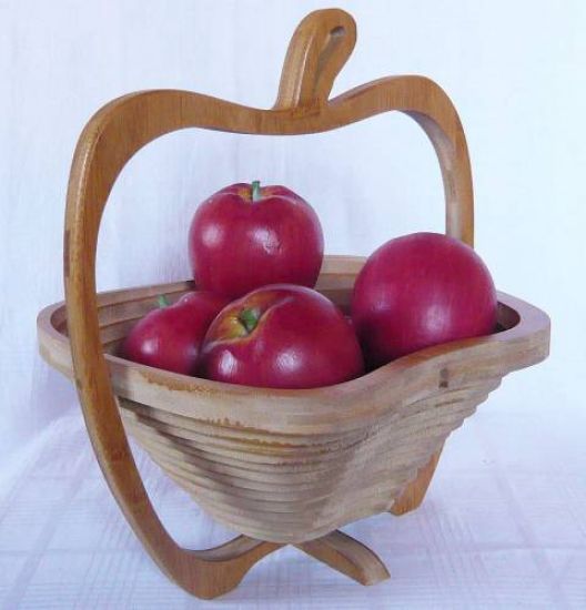 Fruit bowl Bowl Basket Apple Bread basket foldable 30 cm