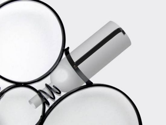 Preview: Weinregal "Black Mystery" Flaschenständer Metall 80cm Flaschenha