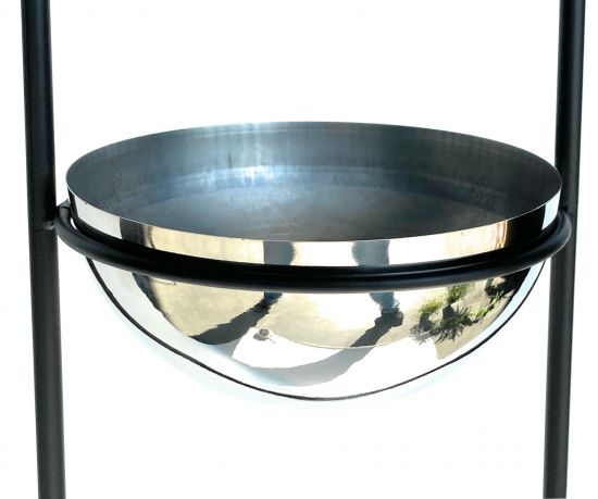 Preview: DanDiBo Blumenampel Innen Metall Wand Hängepflanzen 45 cm 96083 S mit Topf Silber Pflanzenhänger Blumenhänger Topfhänger Blumen Blumentopfhänger Hängetopf