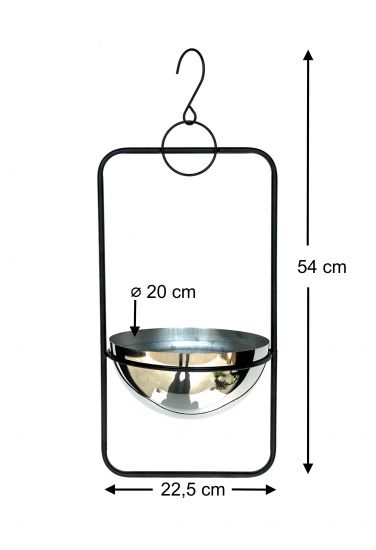 Preview: DanDiBo Blumenampel Innen Metall Wand Hängepflanzen 54 cm 96083 M mit Topf Silber Pflanzenhänger Blumenhänger Topfhänger Blumen Blumentopfhänger Hängetopf