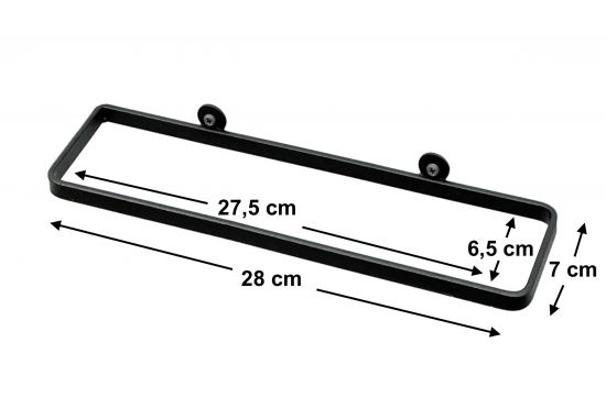 Preview: DanDiBo Weinhalter Metall Schwarz 3er Set Weinregal  Weinflaschen Flaschen 96419 Halter Wandregal Regal