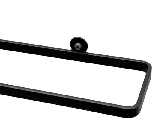 DanDiBo Weinhalter Metall Schwarz 3er Set Weinregal  Weinflaschen Flaschen 96419 Halter Wandregal Regal