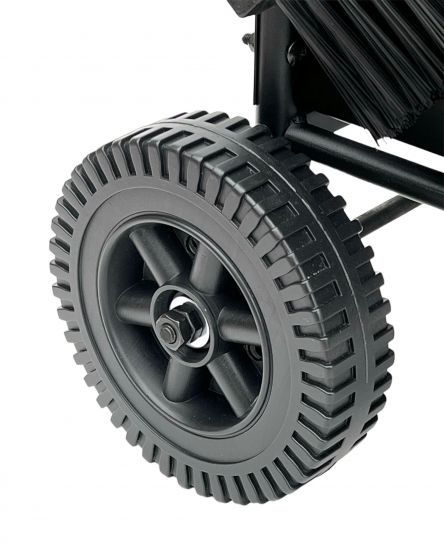 DanDiBo Kaminholzregal Innen Metall Schwarz Kaminholzständer 80 cm mit Kaminbesteck und Rädern 96358 Kaminholzwagen