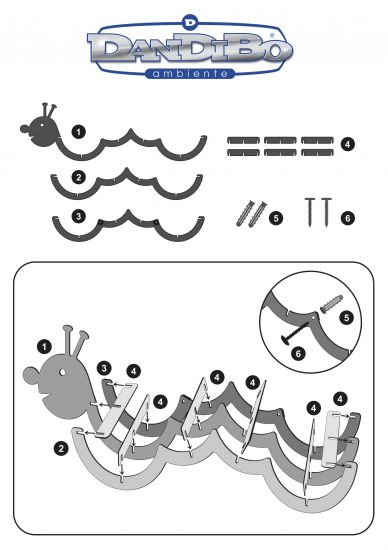 Preview: DanDiBo Toilettenpapierhalter Holz Schwarz Raupe Klopapierhalter Wand WC Rollenhalter Ersatzrollenhalter