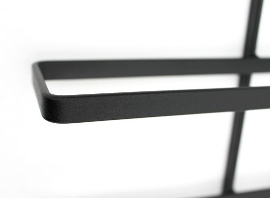 Weinregal aus Metall in Schwarz für die Wandmontage 4-Wine erweiterbar Flaschenständer Flaschenregal Flaschenhalter