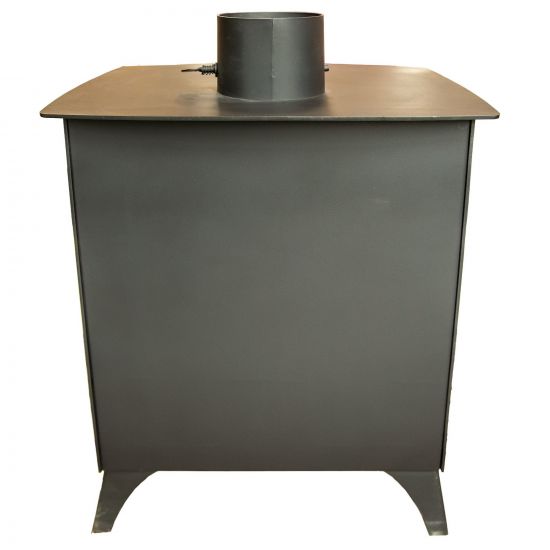 EEK A+ Wood-burning stove Wood Verso 1 wood-burning stove 7.5 kW Fireplace Stove Long-burning stove Workshop stove Swedish stove Cottage stove Heating stove