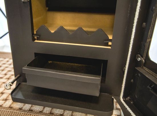 EEK A+ Wood-burning stove Wood Verso 1 wood-burning stove 7.5 kW Fireplace Stove Long-burning stove Workshop stove Swedish stove Cottage stove Heating stove