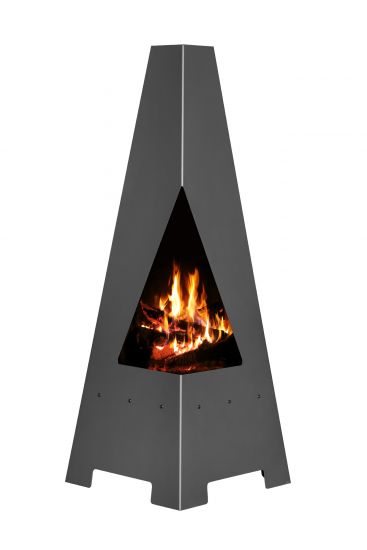 Gartenofen Faiko 4 Terrassenofen 120 cm Kamin Holzofen 25429 Feuersäule Gartenkamin modern hitzebeständig