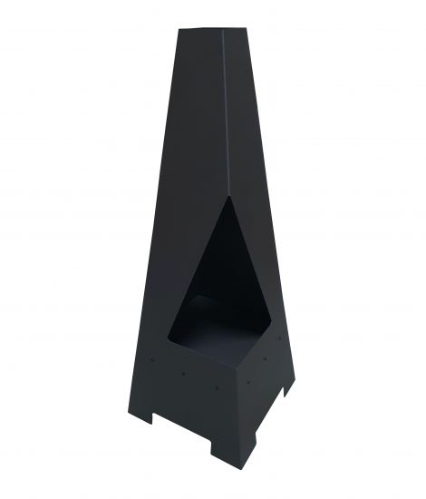 Gartenofen Faiko 4 Terrassenofen 120 cm Kamin Holzofen 25429 Feuersäule Gartenkamin modern hitzebeständig