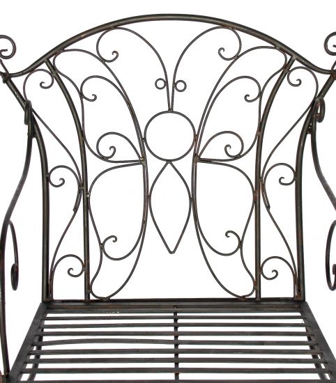 Hängesessel Metall Garten 18811 Hängestuhl Hängeschaukel Schaukel Hängebank Gartenschaukel Hollywoodschaukel