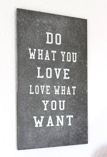 Wandbild 20452 LOVE Wandbrett 40cm Shabby Holzschild Vintage Holzbild Wandschild