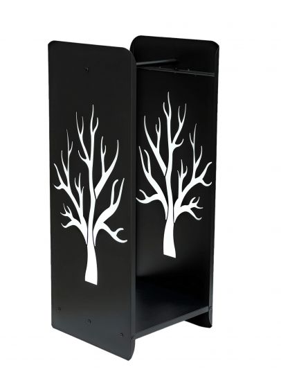 Firewood rack 10-1470 Fireplace wood rack 100 cm Wood basket Fireplace wood holder Wood rack