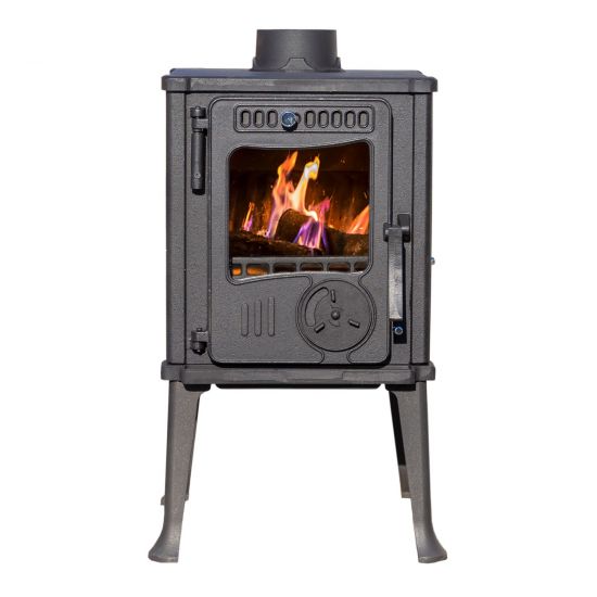 Preview: Kaminofen Gusseisen Ofen Antik Holz Guca Iskra Holzofen Klein 6 kW Kamin Gusseisenofen Dauerbrandofen Werkstattofen Hüttenofen Heizofen