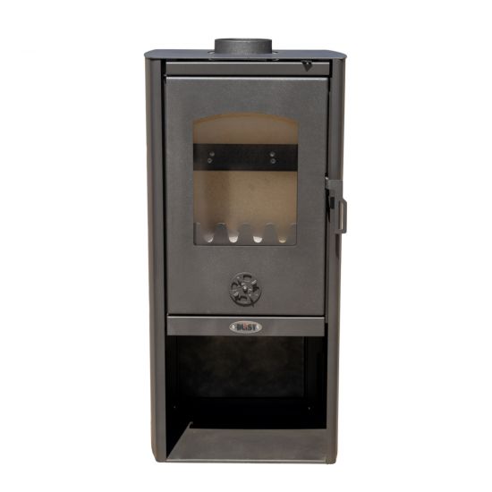 Preview: Kaminofen Holz Ofen Holzofen 6,4 kW Kamin Polar Dauerbrandofen Werkstattofen Schwedenofen Hüttenofen Heizofen