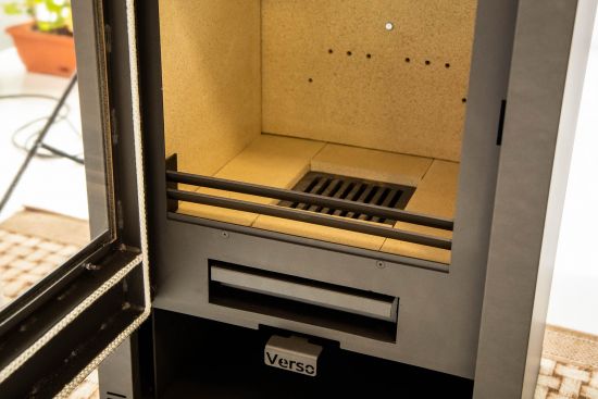 EEK A+ wood-burning stove Theia wood-burning stove 9 kW wood-burning stove wood-burning stove workshop stove Swedish stove hut stove heating stove