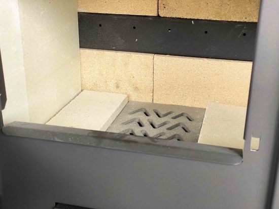 Kaminofen mit Backfach und Herdplatte Ever 2 Holzofen 7,85 kW Kamin Ofen Holz Werkstattofen Hüttenofen Heizofen