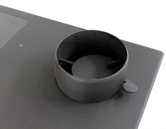 Gartenofen Küche Outdoor Ofen Holz Außenkamin Kaminofen mit Backfach und Herdplatte 93894 7,5 kW Kamin