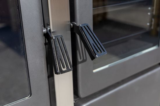 Kaminofen mit Backfach und Herdplatte Teba TKS 18 Rechts Mehrfachbelegung Holzofen 10 kW Kamin Ofen Holz Holzherd Küchenhexe Kochplatte Küchenofen