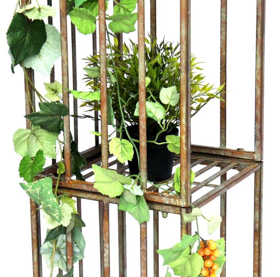 Preview: Rosenbogen Metall Kletterhilfe 93969 275x172 cm Gartenbogen Rankhilfe Rankgitter Torbogen