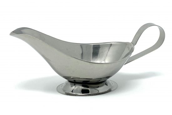 Preview: Sauce boat Stainless steel Sauce jug 100 ml Sauce container 20898 Sauce bowl