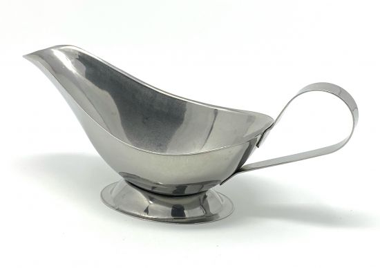 Preview: Sauce boat Stainless steel Sauce jug 100 ml Sauce container 20898 Sauce bowl