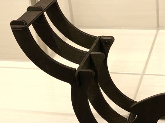 DanDiBo Toilet roll holder Sheep Wall Black Wood Toilet roll holder Toilet roll holder Replacement toilet roll holder Toilet roll holder