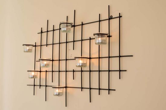 Preview: Sconce 7XXL Candelabra metal 83cm Candlestick - Candle holder