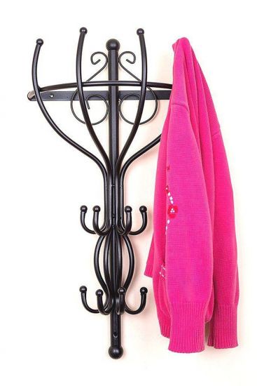 Garderobe Kleiderständer Vienno Halbrund 66cm Wandgarderobe Kleiderhaken Haken