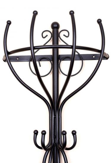 Coat rack Vienno Half-round 66 cm wall coat rack Coat hooks Hooks
