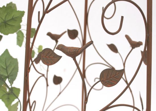 Preview: Rankhilfe Pyramide 082547 aus Metall XL-164cm Kletterhilfe Rankgerüst Ranke